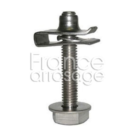 Ecrou 5 pans + clip regard VB