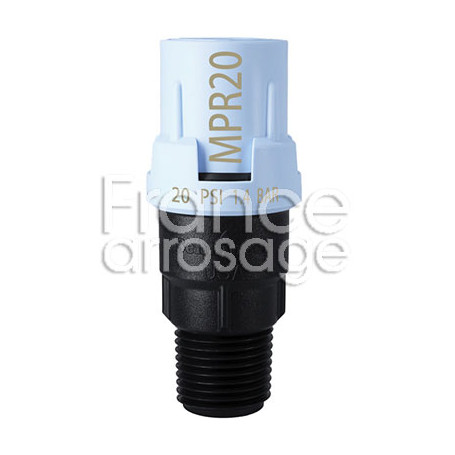 Mini régulateur de pression SENNINGER MPR20 - 1.38 bar - 1/2" MF