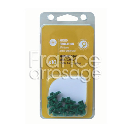 Lot de 10 Minijet 180°