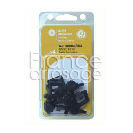 Lot de 4 Vari-Rotor Spray