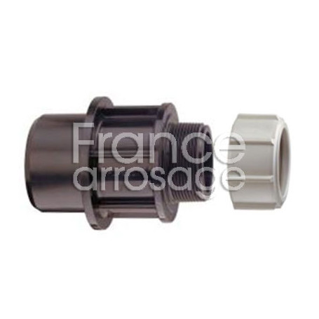 Adaptateur et écrou 63 x 2&quot; PLASSON