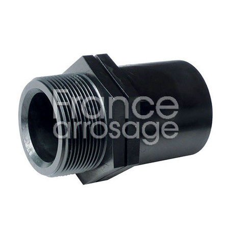 Adaptateur PE fileté PLASSON Ø50 x 1"1/2 M
