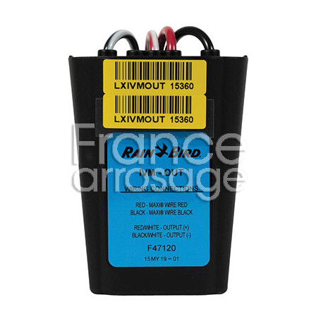 IVM-OUT  Adaptateur pour la gestion des vannes ou appareils tiers