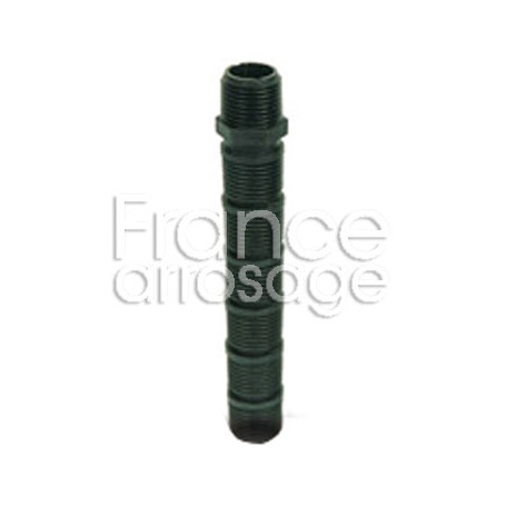 Allonge filetée ajustable 1/2" x 1/2" - 14,5cm