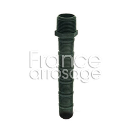 Allonge filetée ajustable 3/4" x 1/2" - 14,5cm