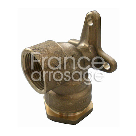 Applique murale laiton compression Ø25 x 3/4&quot; F