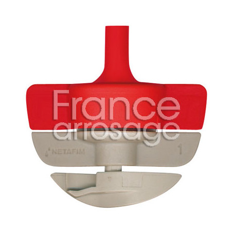 Asperseur SpinNet FLT 120l/h NETAFIM - Turbine Grise + buse rouge