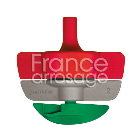 Asperseur SpinNet LR 120l/h NETAFIM - Turbine Verte + buse rouge