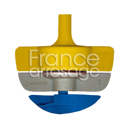 Asperseur SpinNet SR 200l/h NETAFIM - Turbine bleue + buse jaune