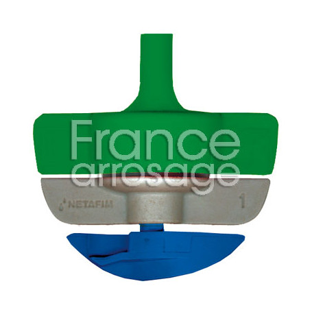 Asperseur SpinNet SR 90l/h NETAFIM - Turbine bleue + buse verte
