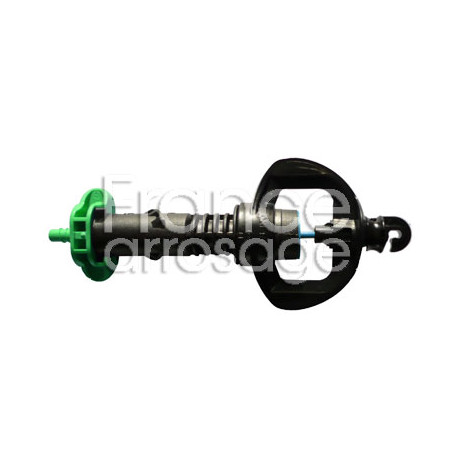 SuperNet UDSR turbine bleue tête en bas - buse verte