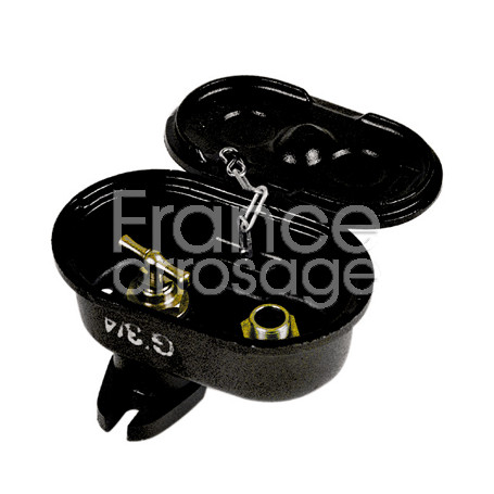 Bouche de lavage et arrosage ovale DN25 à manette BAYARD