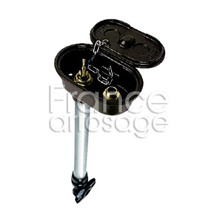 Bouche d'arrosage ovale DN25 incongelable à carré 15 x 15 BAYARD