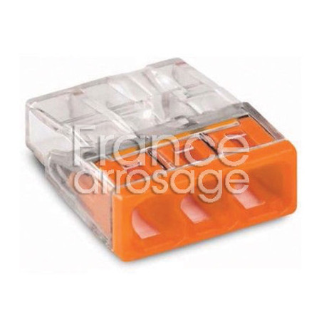 Borne auto DEBFLEX 3 trous 2,5mm² (x10)