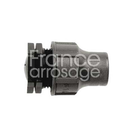 Bouchon à bague NOIR Ø16 mm F