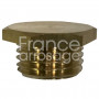 Bouchon laiton 1" M