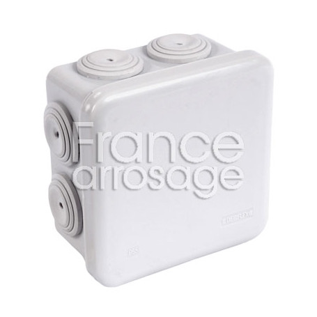 Boîte de dérivation étanche IP55  100 x 100 x 55mm