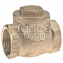 Clapet anti-retour à battant laiton 3/4" F