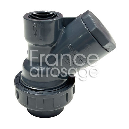 Clapet boule PVC 2" FF