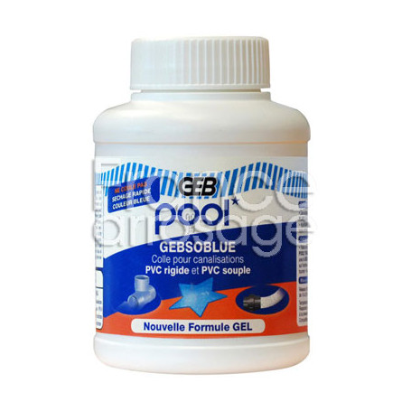 Colle PVC GEBSOBLUE 250 ml