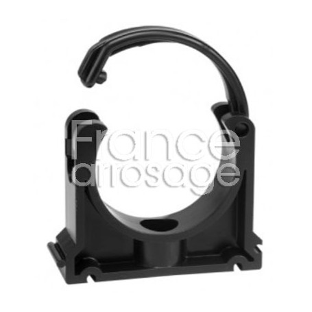 Lot de 10 colliers clip PP fermés Ø40mm