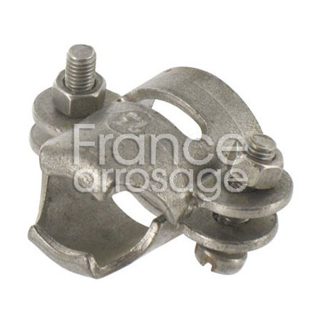 Collier acier à griffe pour raccord express Ø17mm