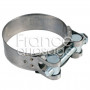 Collier de serrage à tourillon inox largeur 28mm - Ø130 à 140mm