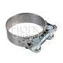Collier de serrage à tourillon inox largeur 20mm - Ø37 à 40mm
