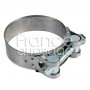 Collier de serrage à tourillon inox largeur 25mm - Ø85 à 91mm