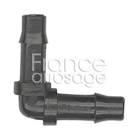 Coude cannelé Ø 6 mm