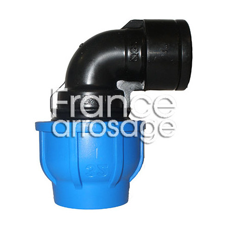 Coude compression taraudé Connecto Ø20 x 1/2" F