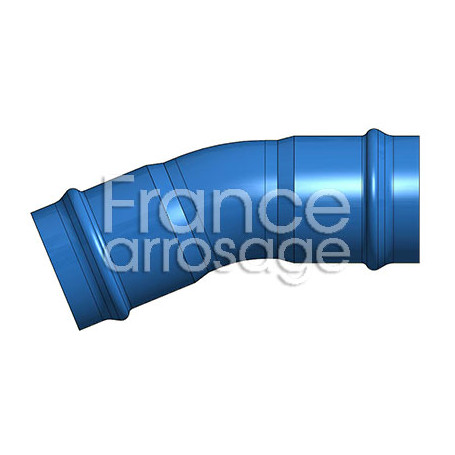 Coude 22,5° ecoFITTOM en PVC-BO DN140 PN16