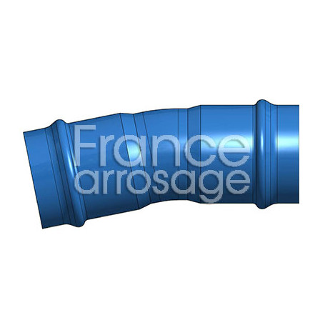 Coude 11,25° ecoFITTOM en PVC-BO DN160 PN16