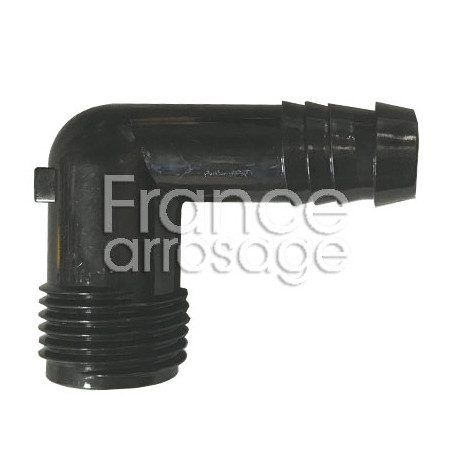 Lot de 50 coudes pour tube déport IRRIJET MM 16 x 3/4"