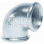 Coude 90° fonte galva réf. 90 - 3/4" FF