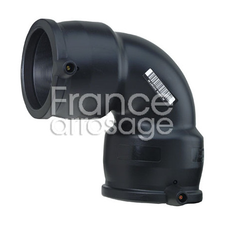 Coude électrosoudable PLASSON Ø90 FF