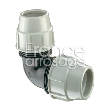Coude compression 90° PLASSON Ø90 FF