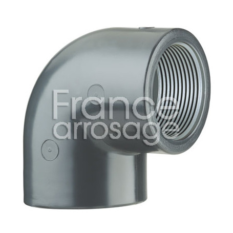 Coude PVC PLASSON Ø32 x 1&quot; FF