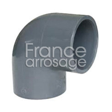 Coude 90° PVC PLASSON Ø63 FF