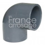 Coude 90° PVC PLASSON Ø63 FF