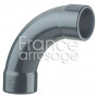 Courbe PVC 90° GR PLASSON Ø90 FF