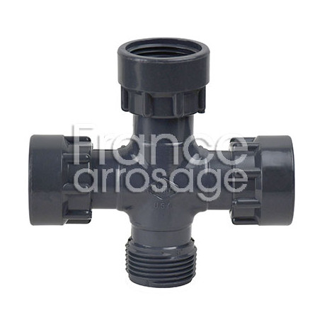 Croix DURA en PVC 1" MFFF