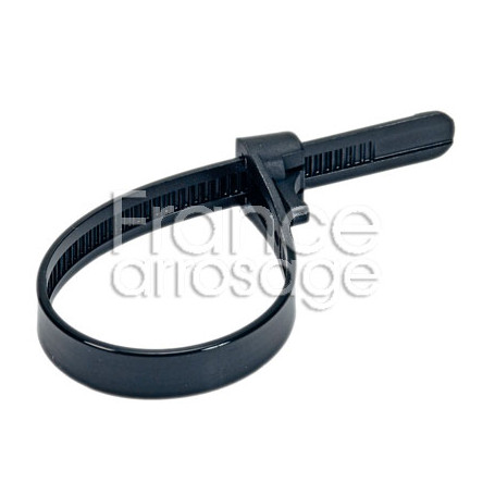 Lot de 100 colliers de serrage plastique 60 mm