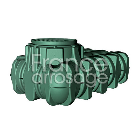 Cuve de stockage d'eau à enterrer extra-plate GRAF - 3000 litres