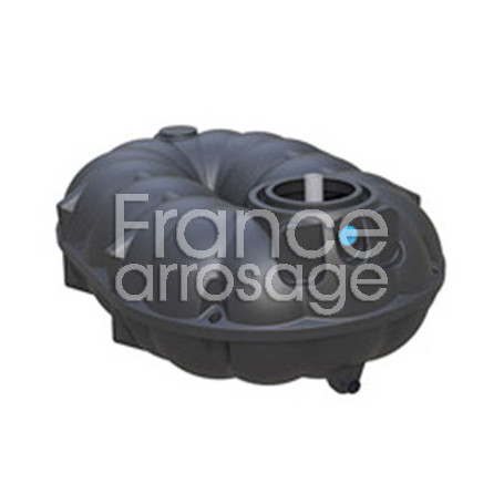 Cuve de stockage d'eau plate enterrée 5000 litres