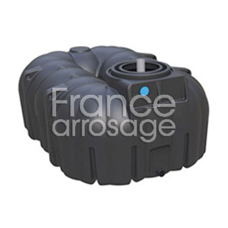 Cuve de stockage d'eau plate enterrée 7000 litres