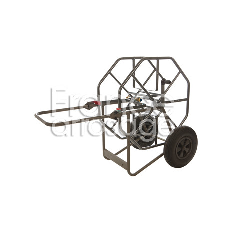 Dévidoir métal professionnel MARAICHER XXL MERMIER - capacité 400m