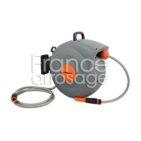 Enrouleur automatique avec 20m de tuyau Ø12mm