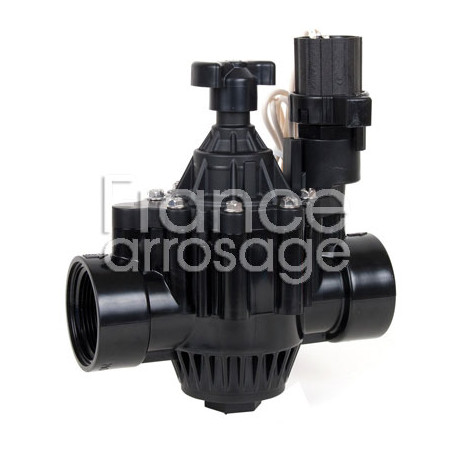 Électrovanne réglable PGA RAINBIRD 1"1/2 FF - 9V