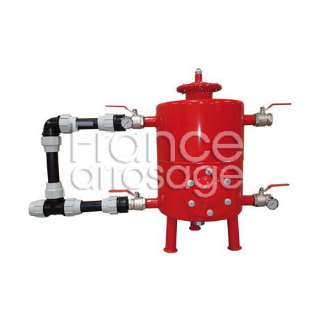 Filtre à sable et kit contre-lavage manuel - 2"  - 8 à 16 m³/h